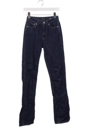 Дамски дънки Calvin Klein X Andy Warhol, Размер XS, Цвят Син, Цена 75,00 лв.
