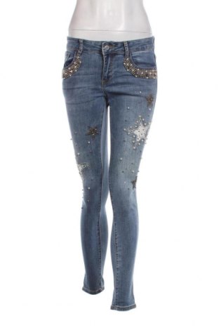 Damen Jeans Cartoon, Größe S, Farbe Blau, Preis € 7,06