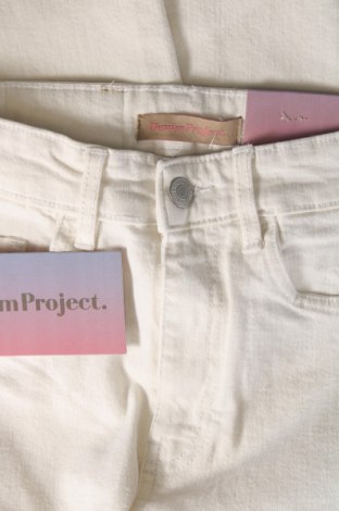 Γυναικείο Τζίν Denim Project, Μέγεθος XS, Χρώμα Λευκό, Τιμή 14,86 €