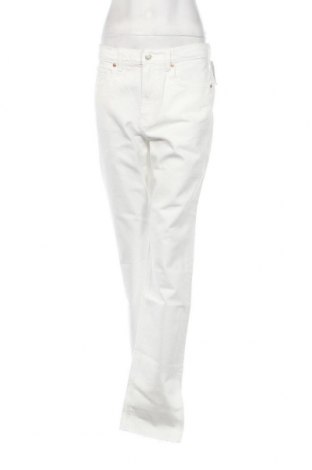 Damskie jeansy Gap, Rozmiar L, Kolor Biały, Cena 92,12 zł