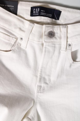 Dámske džínsy  Gap, Veľkosť XS, Farba Biela, Cena  15,59 €
