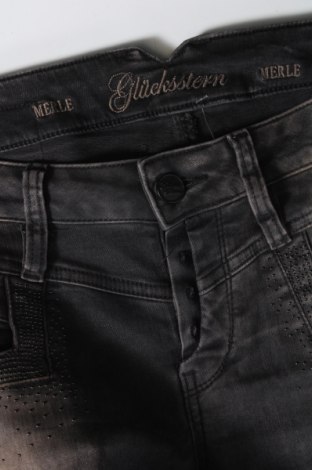 Damen Jeans Glucksstern, Größe L, Farbe Grau, Preis 13,69 €