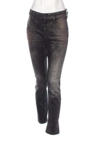 Damen Jeans Glucksstern, Größe L, Farbe Grau, Preis € 13,69