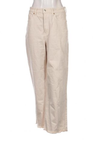 Dámské džíny  H&M, Velikost L, Barva Béžová, Cena  462,00 Kč