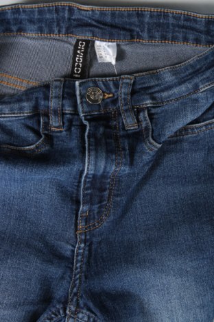 Damskie jeansy H&M Divided, Rozmiar XS, Kolor Niebieski, Cena 43,15 zł