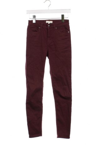 Damen Jeans H&M L.O.G.G., Größe XS, Farbe Rot, Preis 5,25 €