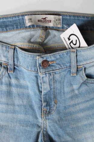 Damskie jeansy Hollister, Rozmiar XL, Kolor Niebieski, Cena 247,89 zł