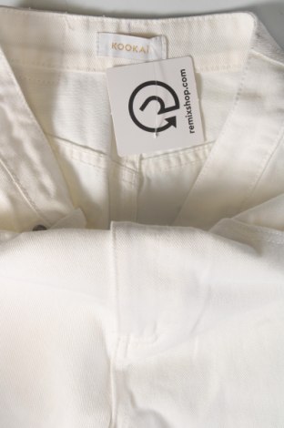 Дамски дънки Kookai, Размер XS, Цвят Бял, Цена 68,80 лв.