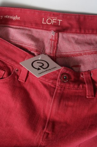 Damen Jeans Loft By Ann Taylor, Größe L, Farbe Rosa, Preis 15,50 €