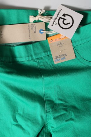 Blugi de femei Marks & Spencer, Mărime S, Culoare Verde, Preț 95,86 Lei