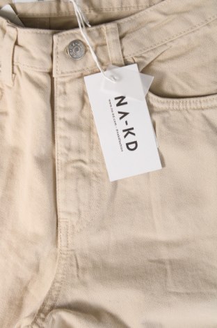 Damen Jeans NA-KD, Größe XS, Farbe Beige, Preis 15,82 €