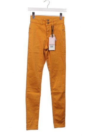 Damen Jeans Naf Naf, Größe XS, Farbe Gelb, Preis € 4,79