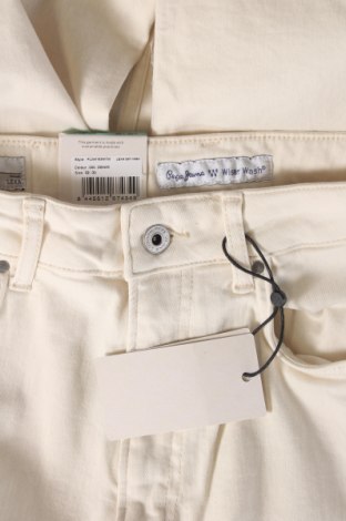 Дамски дънки Pepe Jeans, Размер M, Цвят Екрю, Цена 172,00 лв.
