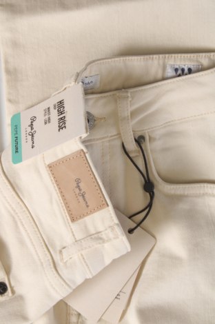 Blugi de femei Pepe Jeans, Mărime XS, Culoare Bej, Preț 169,74 Lei