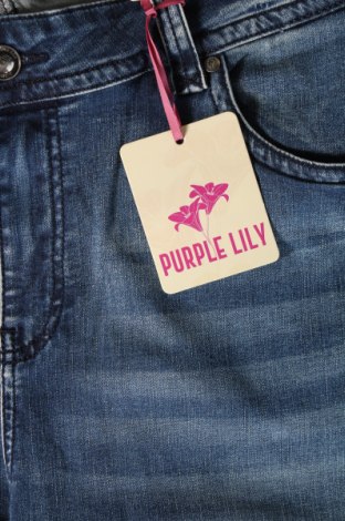 Дамски дънки Purple Lily, Размер XXL, Цвят Син, Цена 46,00 лв.