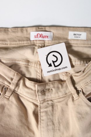 Damen Jeans S.Oliver, Größe XL, Farbe Beige, Preis 17,12 €