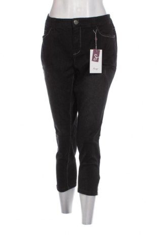 Damen Jeans Sheego, Größe XL, Farbe Schwarz, Preis 47,94 €