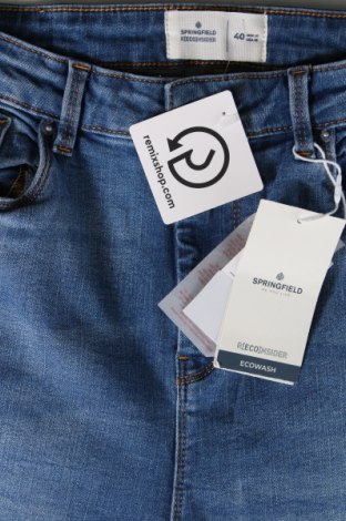 Dámske džínsy  Springfield, Veľkosť M, Farba Modrá, Cena  39,69 €