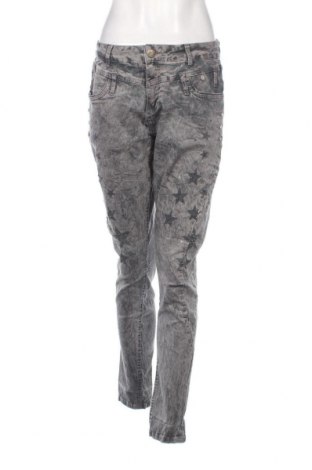Damen Jeans Tredy, Größe L, Farbe Grau, Preis € 12,11