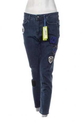 Blugi de femei Versace Jeans, Mărime M, Culoare Albastru, Preț 626,65 Lei