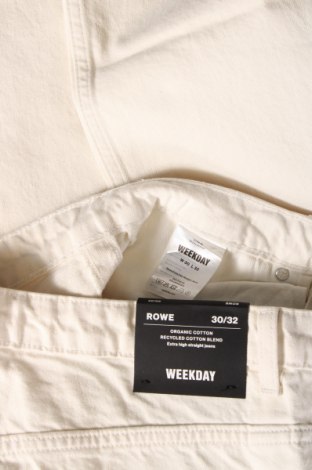 Dámské džíny  Weekday, Velikost S, Barva Bílá, Cena  499,00 Kč