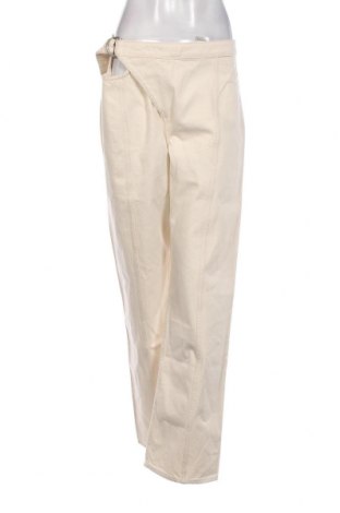 Damen Jeans Weekday, Größe L, Farbe Ecru, Preis 21,57 €