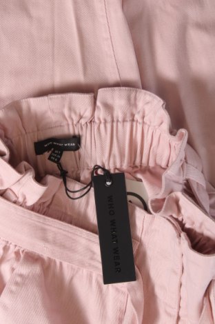 Γυναικείο Τζίν Who What Wear, Μέγεθος XS, Χρώμα Ρόζ , Τιμή 26,60 €