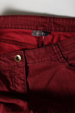 Damen Jeans Yessica, Größe L, Farbe Rot, Preis 10,90 €