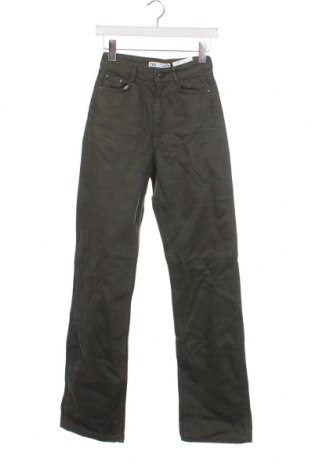 Dámské džíny  Zara, Velikost XXS, Barva Zelená, Cena  430,00 Kč