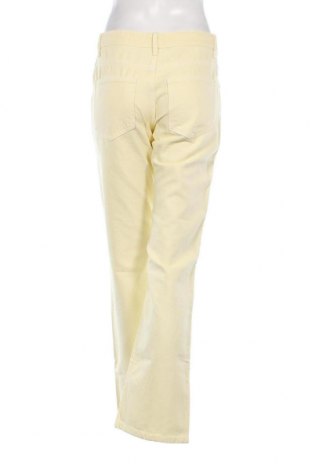 Дамски дънки Zara, Размер S, Цвят Жълт, Цена 18,60 лв.
