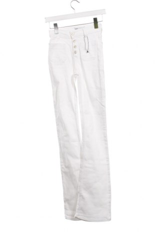Γυναικείο Τζίν Zara, Μέγεθος XXS, Χρώμα Λευκό, Τιμή 14,00 €