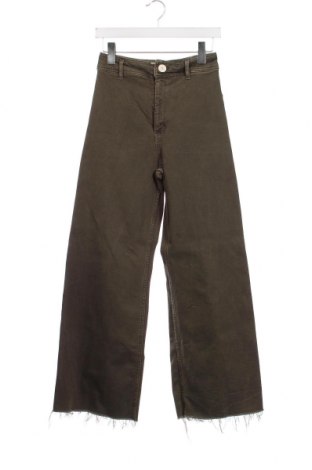 Damen Jeans Zara, Größe S, Farbe Grün, Preis 13,81 €