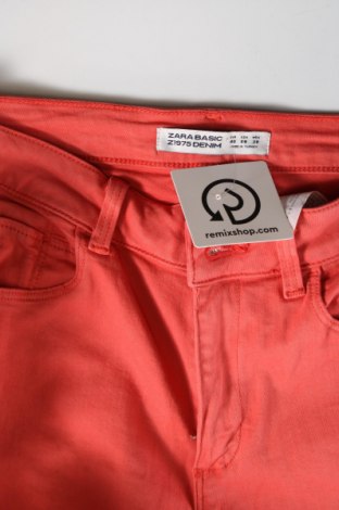 Dámské džíny  Zara, Velikost M, Barva Oranžová, Cena  103,00 Kč