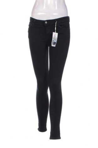 Дамски дънки Zara Trafaluc, Размер S, Цвят Черен, Цена 31,70 лв.