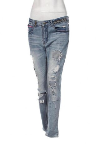 Dámské džíny  Zara Trafaluc, Velikost M, Barva Modrá, Cena  205,00 Kč