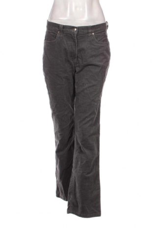 Pantaloni de velvet de femei, Mărime M, Culoare Gri, Preț 9,54 Lei