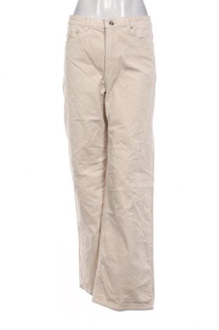 Pantaloni de velvet de femei, Mărime M, Culoare Bej, Preț 27,66 Lei