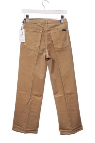 Pantaloni de velvet de femei 7 For All Mankind, Mărime XS, Culoare Bej, Preț 192,11 Lei
