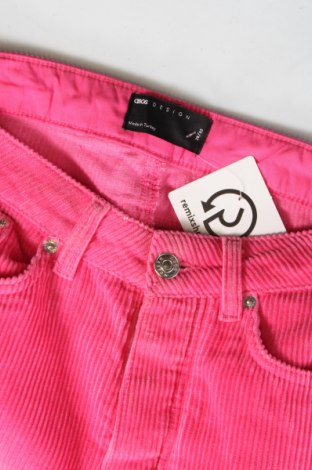 Pantaloni de velvet de femei ASOS, Mărime XS, Culoare Roz, Preț 62,41 Lei