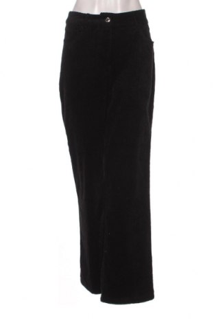 Γυναικείο κοτλέ παντελόνι Amisu, Μέγεθος M, Χρώμα Μαύρο, Τιμή 5,56 €