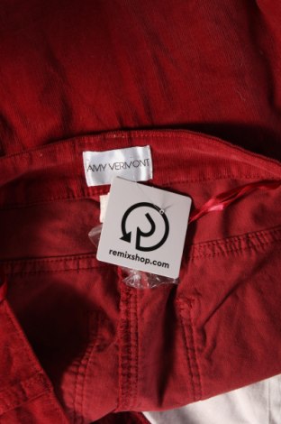 Γυναικείο κοτλέ παντελόνι Amy Vermont, Μέγεθος XXL, Χρώμα Κόκκινο, Τιμή 13,69 €