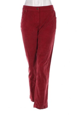 Γυναικείο κοτλέ παντελόνι Amy Vermont, Μέγεθος XXL, Χρώμα Κόκκινο, Τιμή 15,22 €