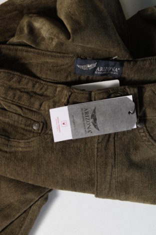 Pantaloni de velvet de femei Arizona, Mărime S, Culoare Verde, Preț 69,61 Lei