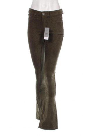 Pantaloni de velvet de femei Arizona, Mărime S, Culoare Verde, Preț 34,80 Lei