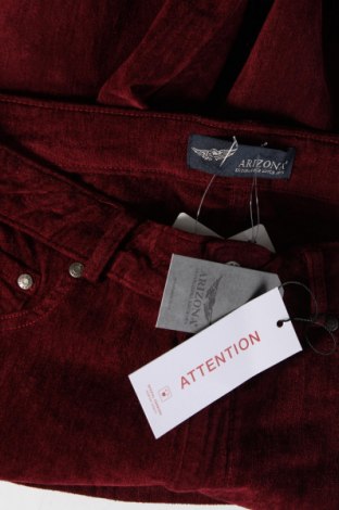 Γυναικείο κοτλέ παντελόνι Arizona, Μέγεθος XL, Χρώμα Κόκκινο, Τιμή 2,37 €