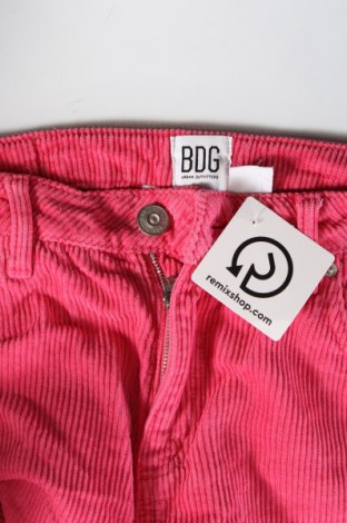 Pantaloni de velvet de femei BDG, Mărime M, Culoare Roz, Preț 20,23 Lei