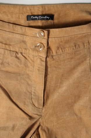 Pantaloni de velvet de femei Betty Barclay, Mărime L, Culoare Bej, Preț 64,87 Lei