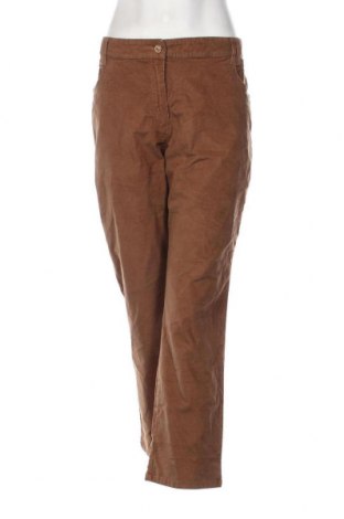 Pantaloni de velvet de femei Bexleys, Mărime XL, Culoare Maro, Preț 32,37 Lei