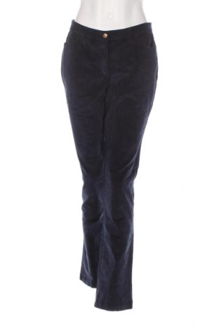 Γυναικείο κοτλέ παντελόνι Bpc Bonprix Collection, Μέγεθος M, Χρώμα Μπλέ, Τιμή 6,28 €
