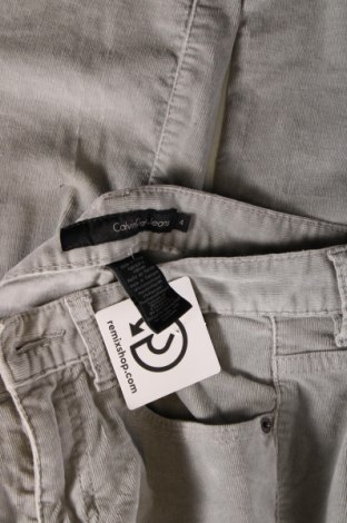Γυναικείο κοτλέ παντελόνι Calvin Klein Jeans, Μέγεθος S, Χρώμα Γκρί, Τιμή 10,10 €